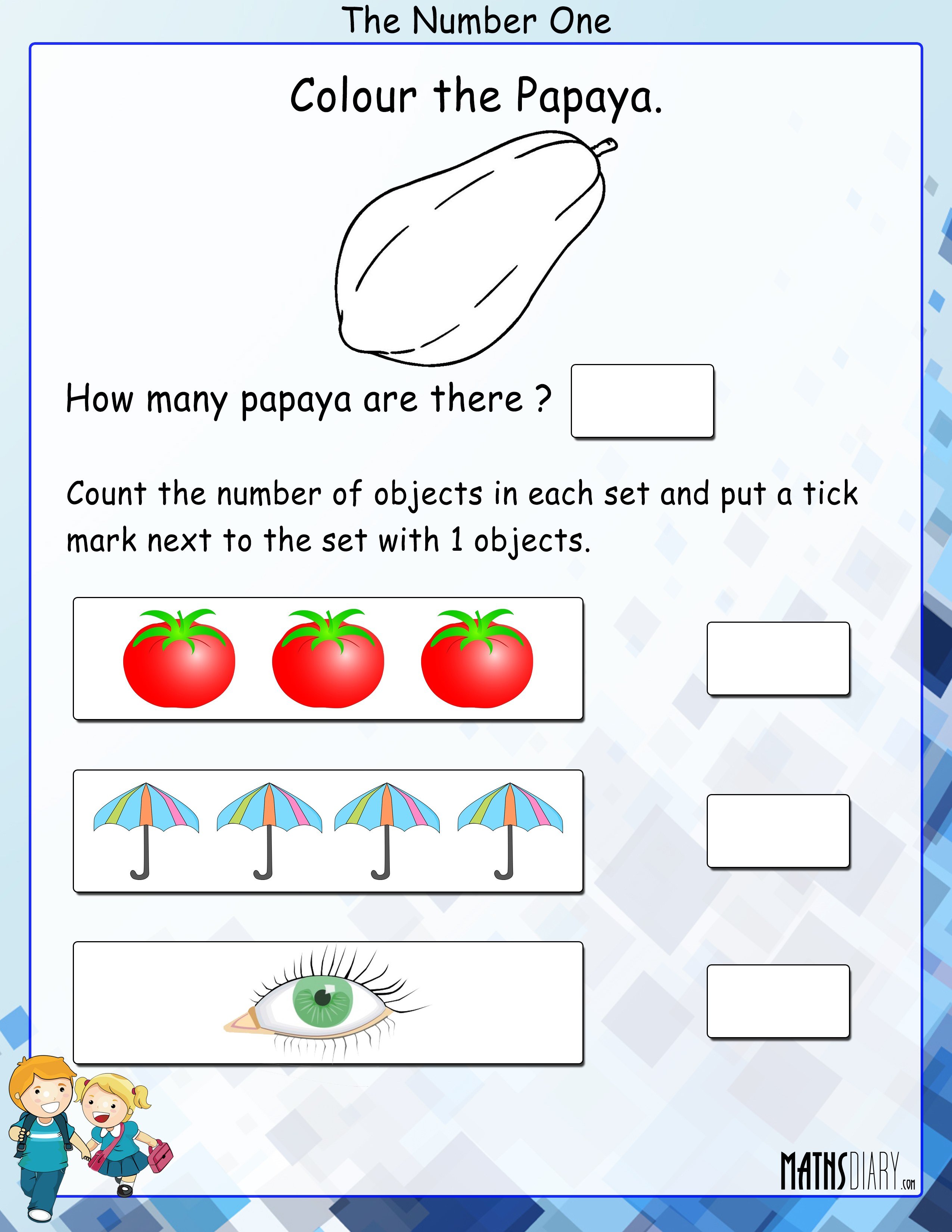 Awesome Colouring Worksheet For Ukg Colouring Worksheets – UKG Math