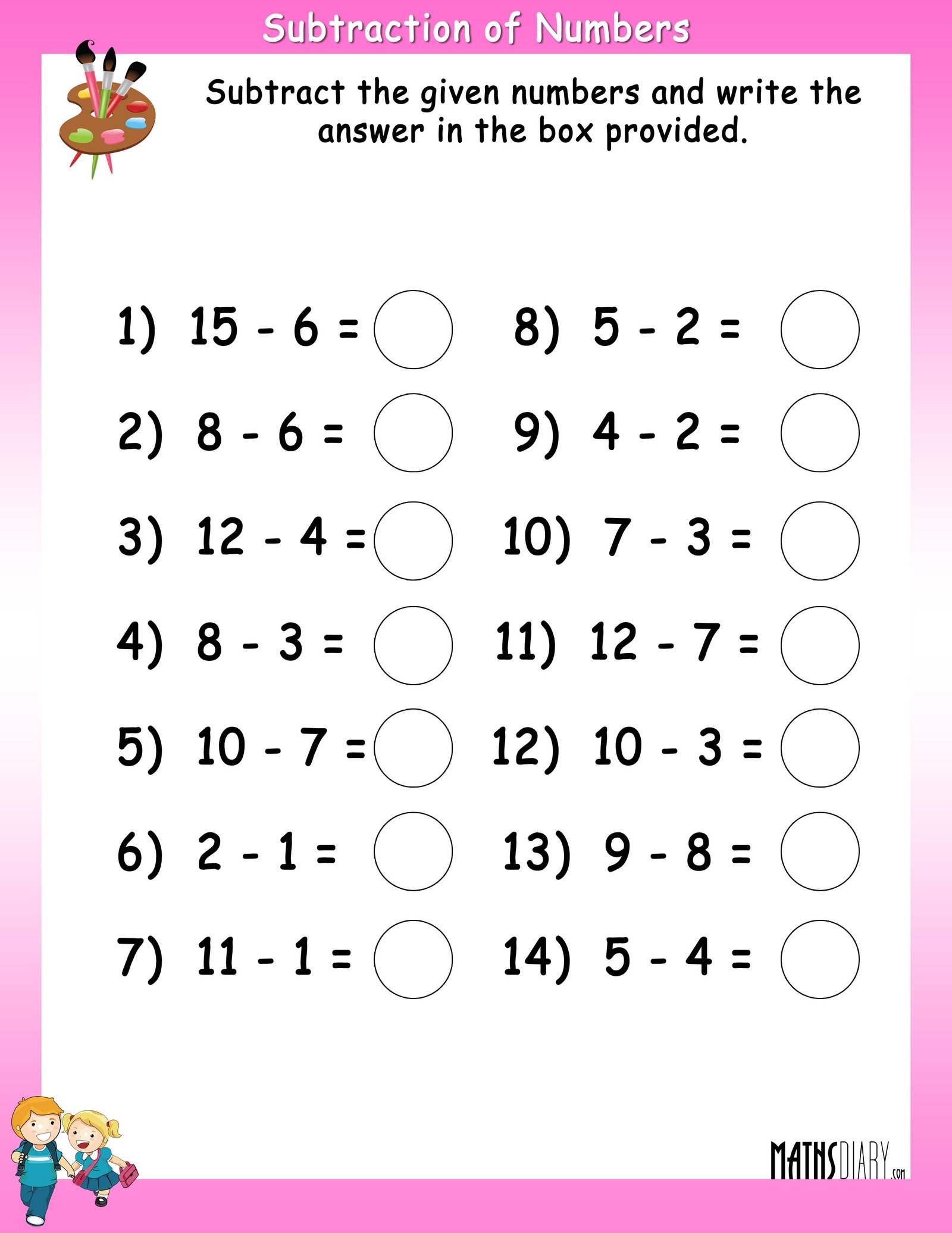 subtraction-grade-2-math-worksheets