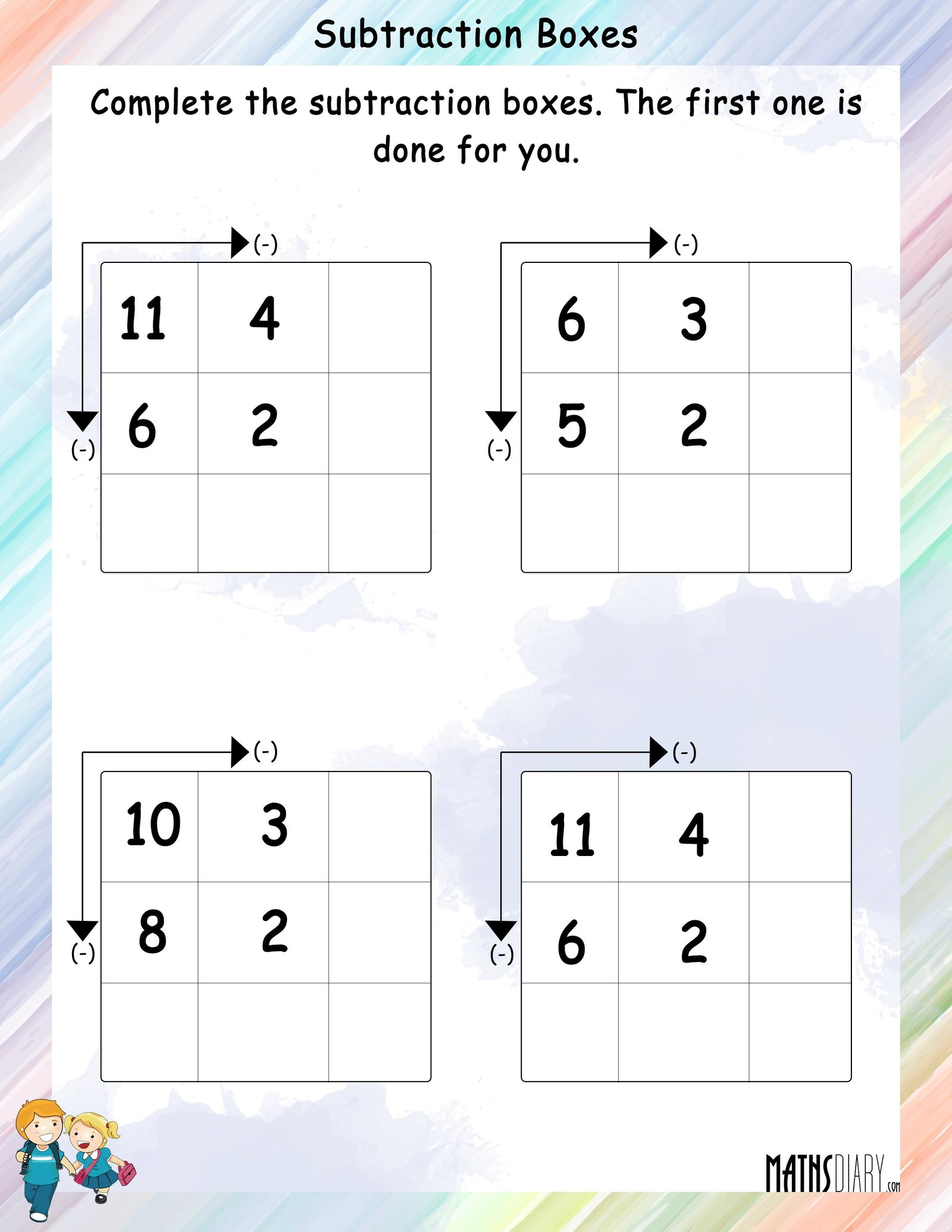 complete-the-subtraction-boxes-math-worksheets-mathsdiary