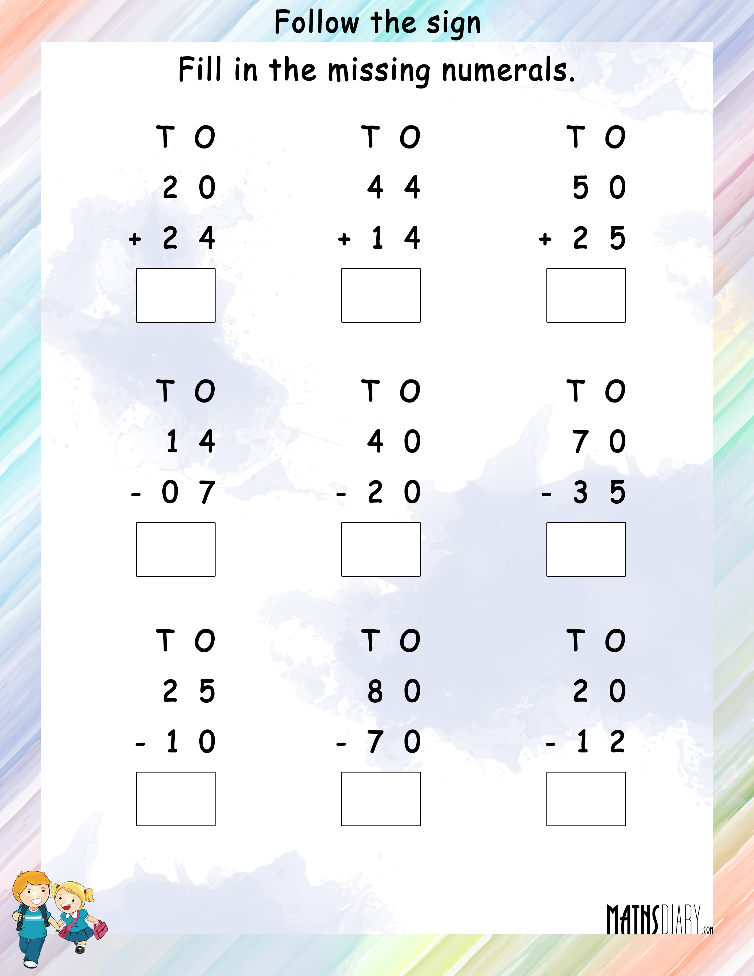 follow-the-addition-and-subtraction-sign-and-solve-math-worksheets-mathsdiary