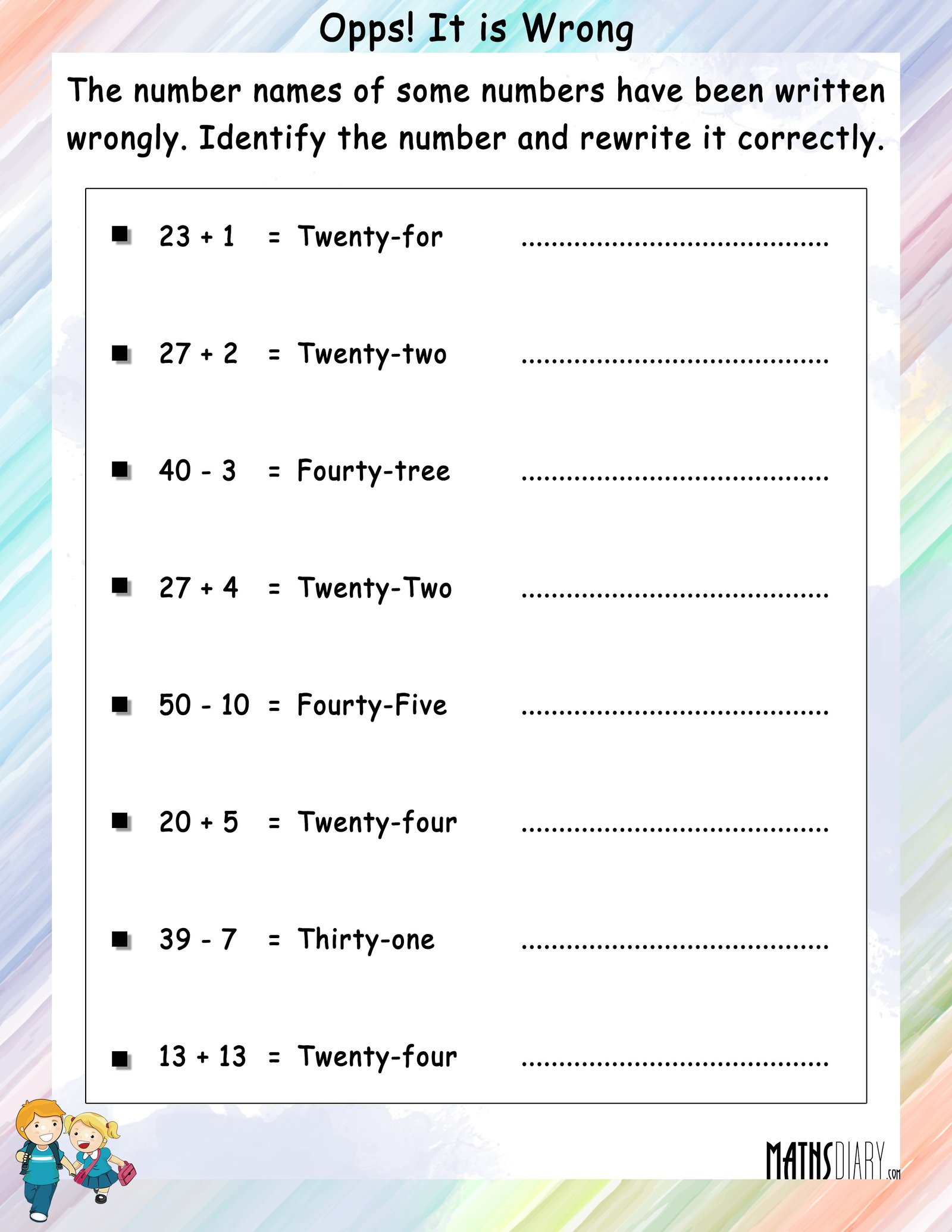 naming-numbers-grade-1-math-worksheets