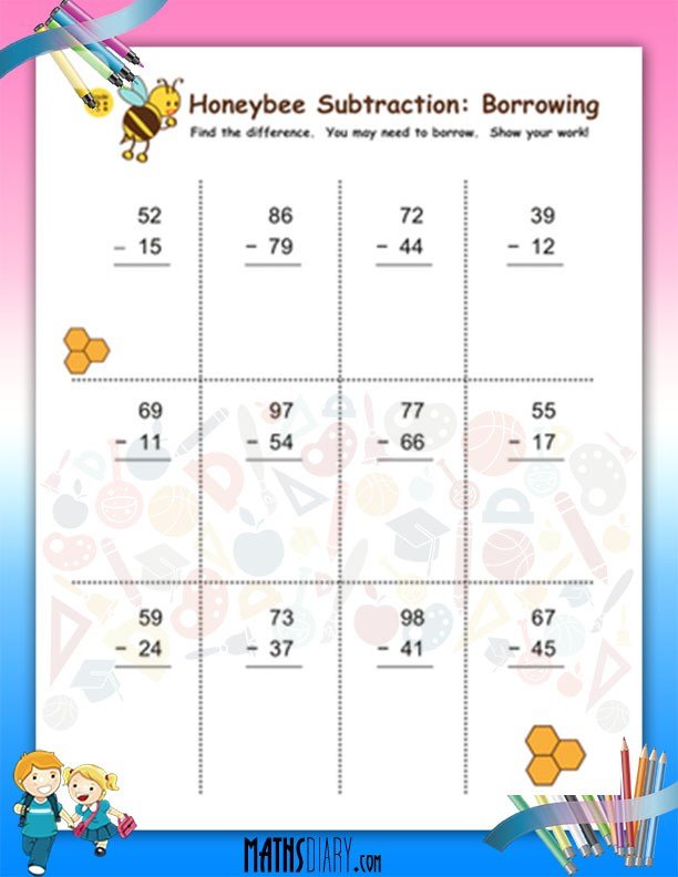 subtraction-grade-2-math-worksheets