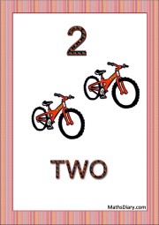 2 bicycles