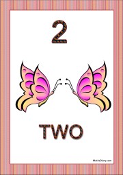 2 butterflies