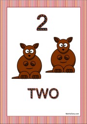 2 kangaroos