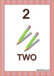 2 pencils