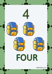 4 backpacks