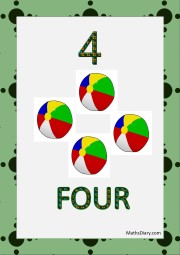 4 balls