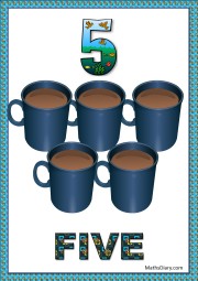 5 mugs