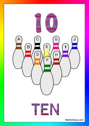10 bowling balls