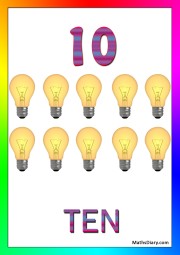 10 light bulbs