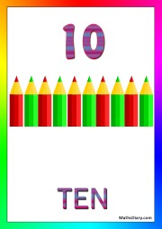 10 pencils colors