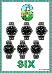 6 black watches