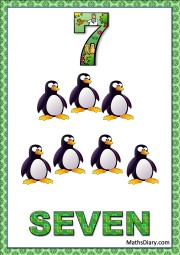 7 penguins