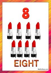 8 lipsticks