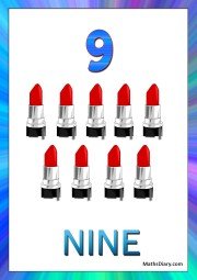 9 lipsticks