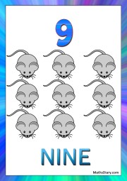 9 mice