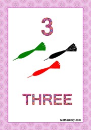 3 darts