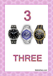 3 wrist watches