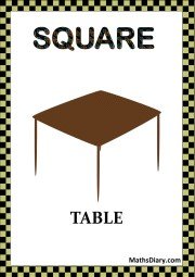 SQUARE TABLE