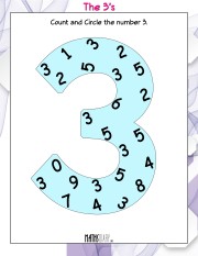 circle-the-number-3
