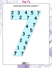 circle-the-number-7