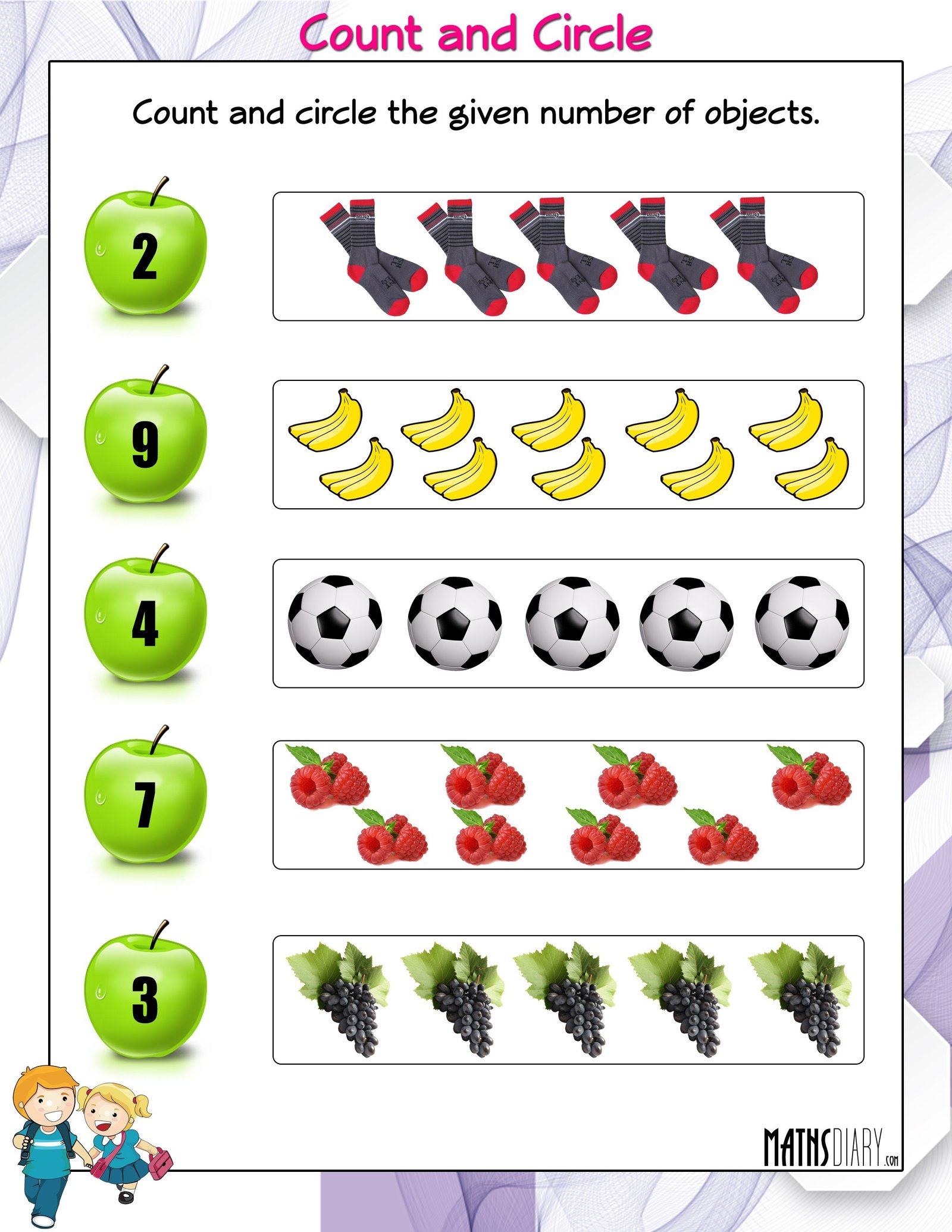 number-counting-worksheets