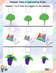 Numbering in Descending Order Worksheet 12