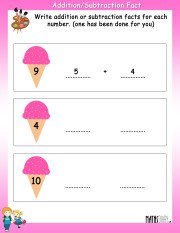 addition-Subtraction-fact-worksheet-2