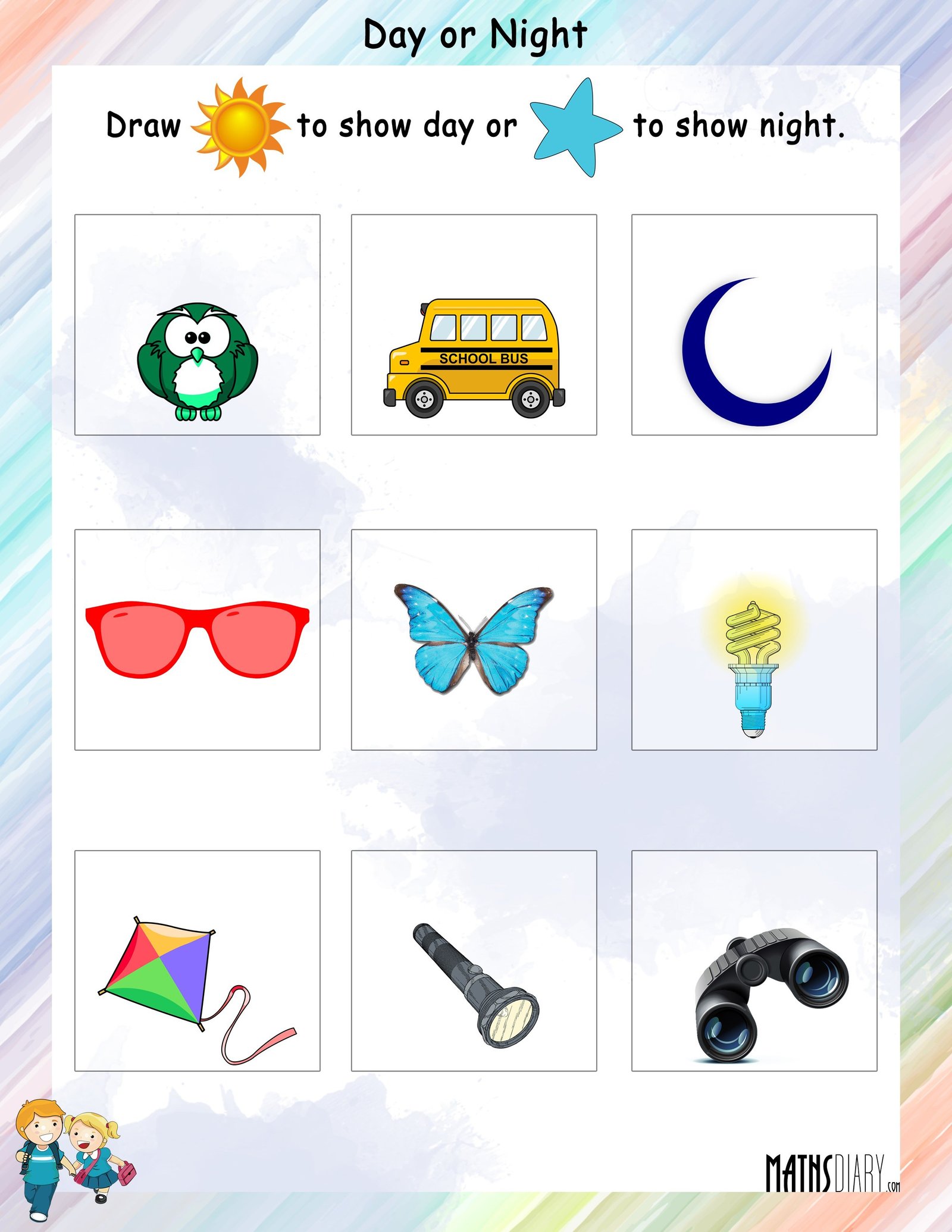 Day And Night Worksheet day-and-night-worksheet