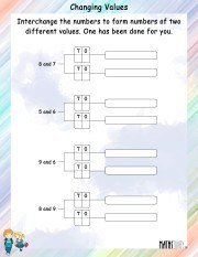 interchanging-numbers-to-change-values-worksheet-1