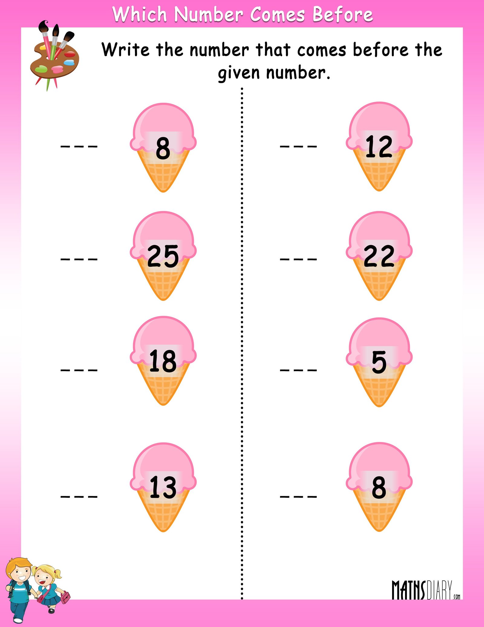 before-after-numbers-2-worksheets-kindergarten-math-worksheets-kindergarten-math-math-worksheets