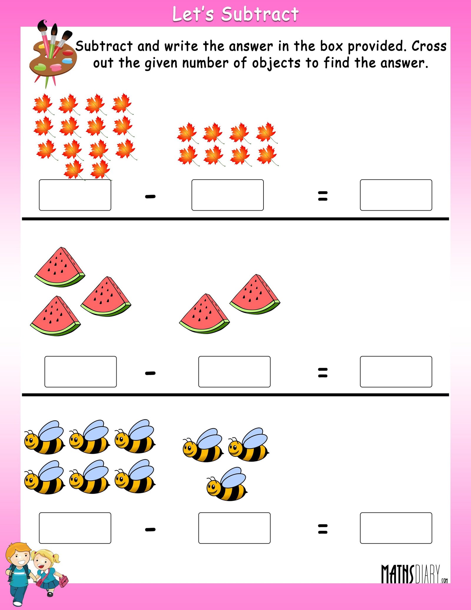 subtract-by-crossing-the-objects-worksheets-math-worksheets-mathsdiary