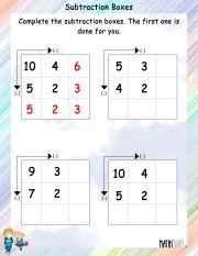 subtraction-boxes-worksheet-2