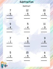 subtraction-worksheet-5