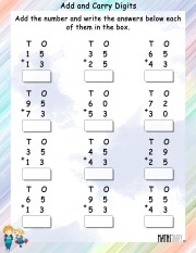 Add-and-carry-digits-worksheet- 10