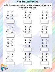 Add-and-carry-digits-worksheet- 9