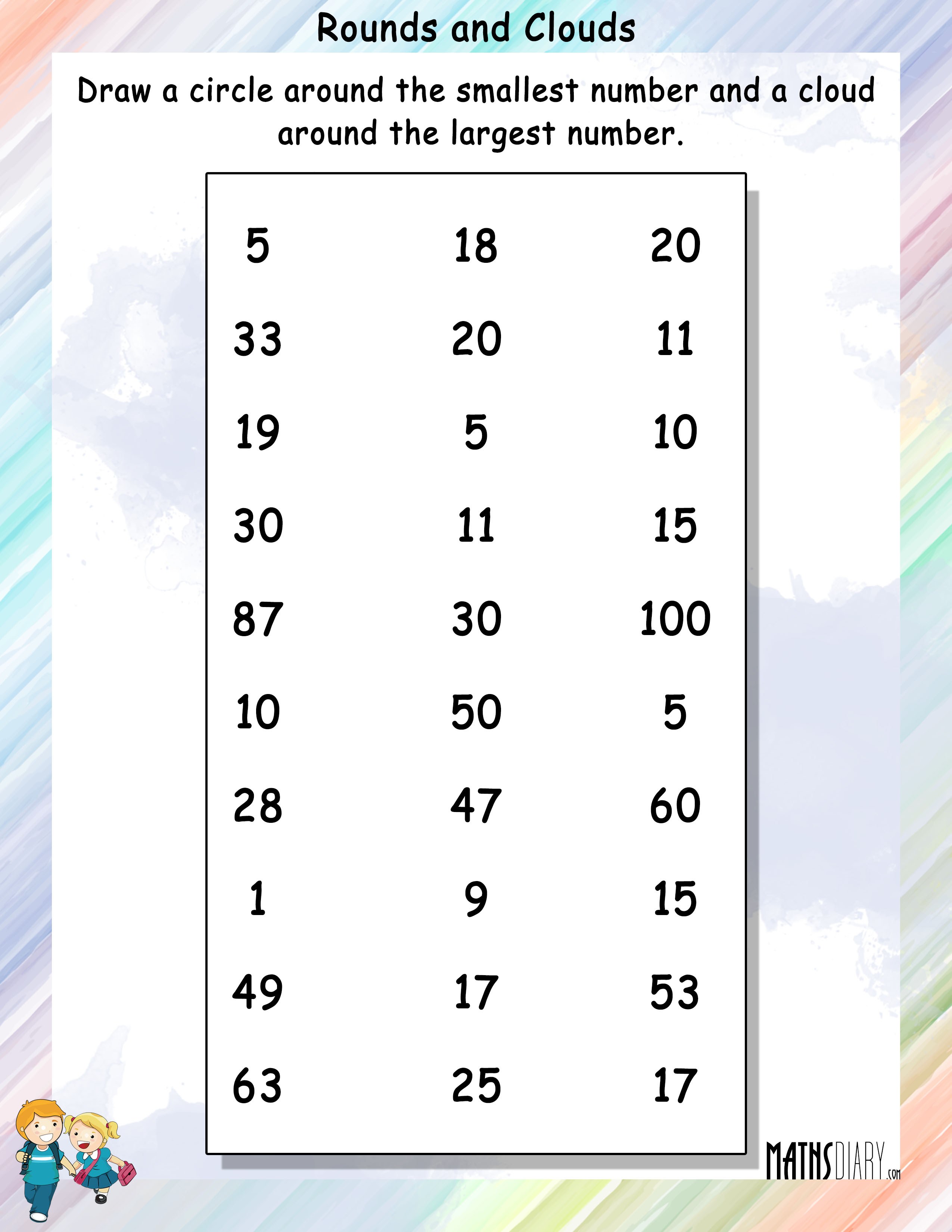 smallest-number-worksheet-ordering-from-smallest-to-the-biggest