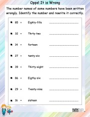 Correct-number-names-worksheet- 12