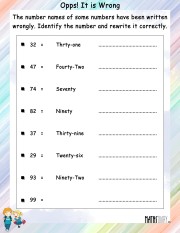 Correct-number-names-worksheet- 3