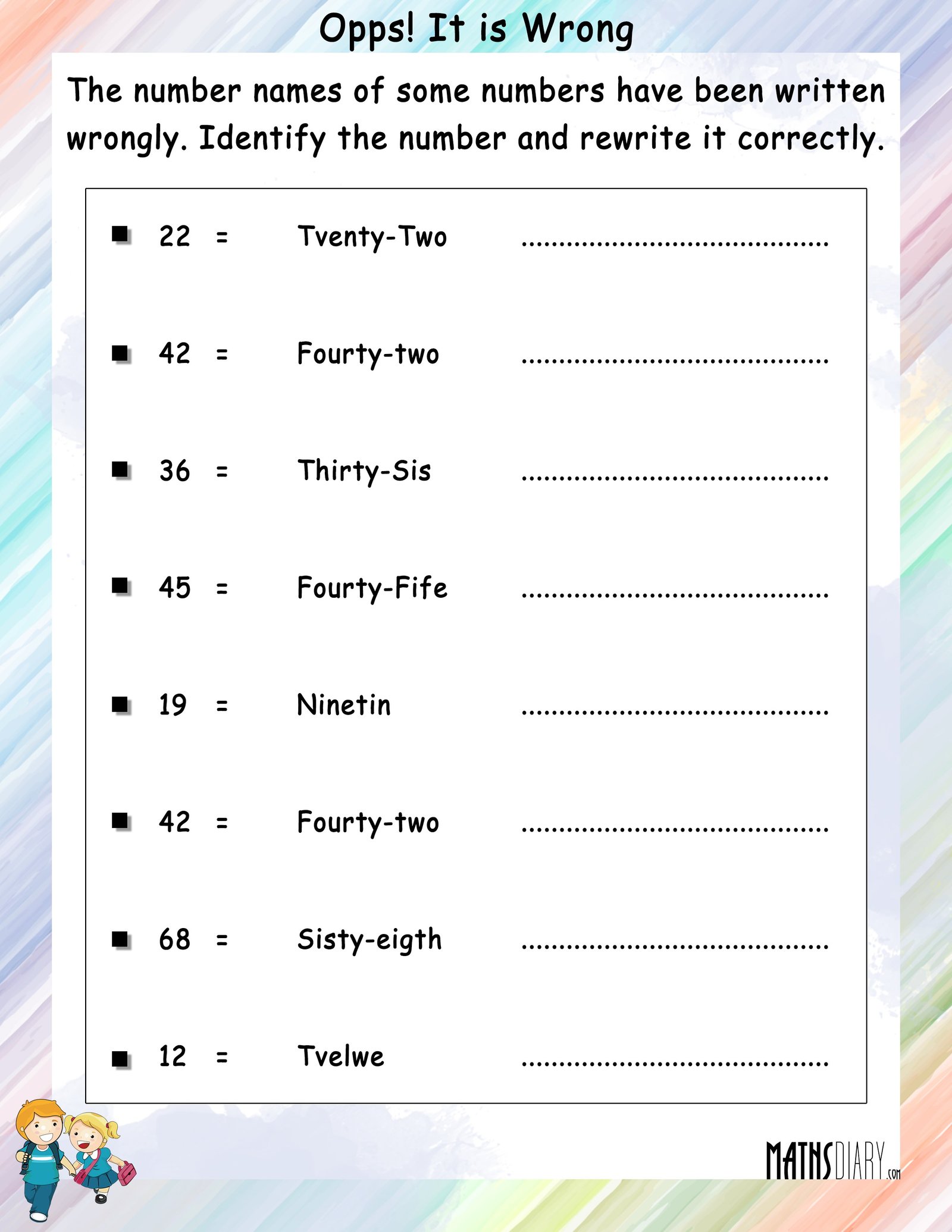 naming-numbers-grade-1-math-worksheets-page-2-number-names