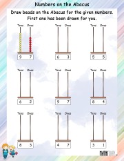 Draw-beads-on-the-abacus-worksheet- 2