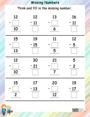Fill-the-missing-numbers-worksheet- 3