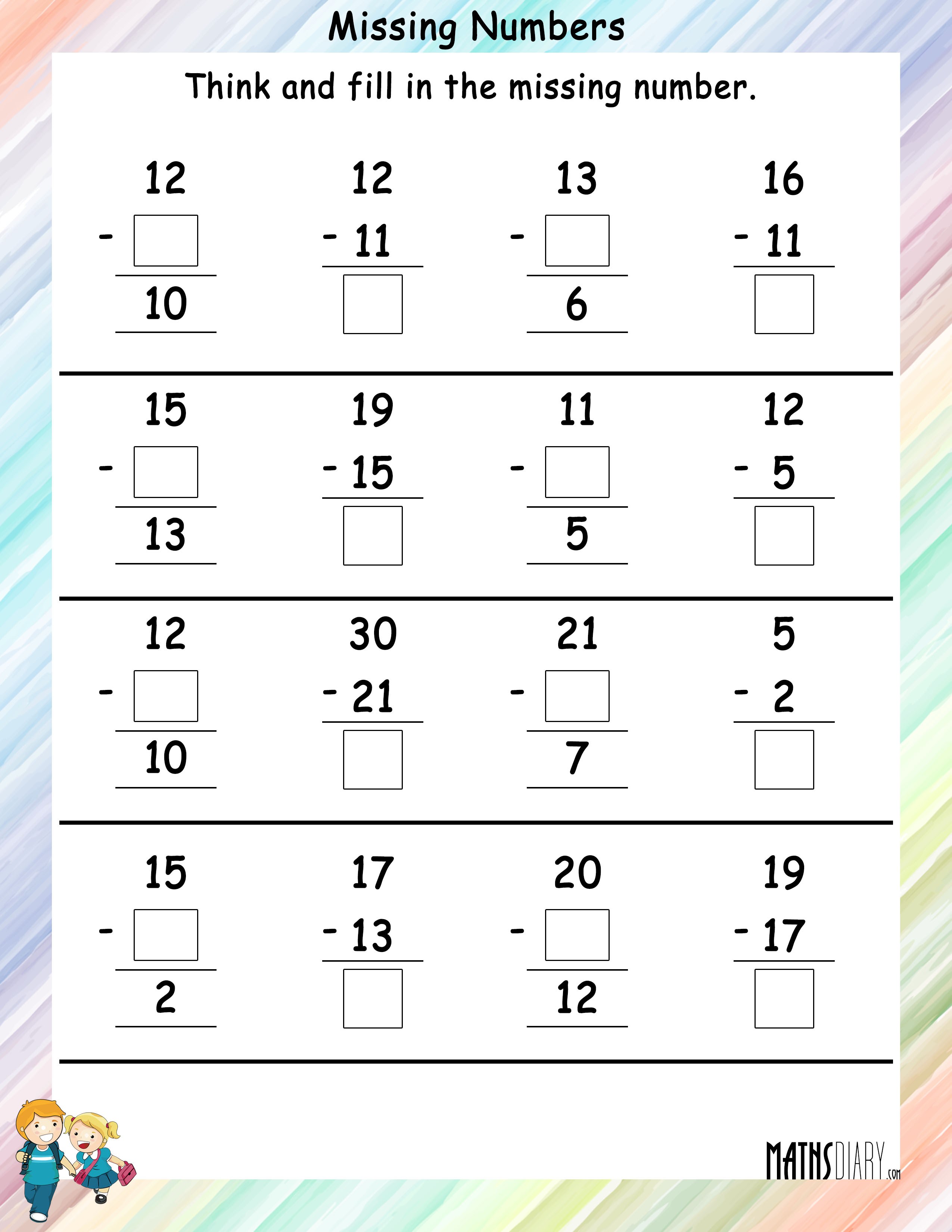 grade-6-integers-worksheets-adding-3-integers-missing-addends-k5