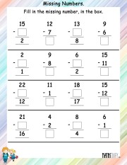 Fill-the-missing-numbers-worksheet- 8