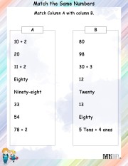 Match-the-same-numbers-worksheet- 11