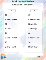 Match-the-same-numbers-worksheet- 12