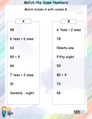 Match-the-same-numbers-worksheet- 5
