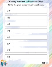Numbers-in-different-ways-worksheet- 10
