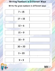 Numbers-in-different-ways-worksheet- 3